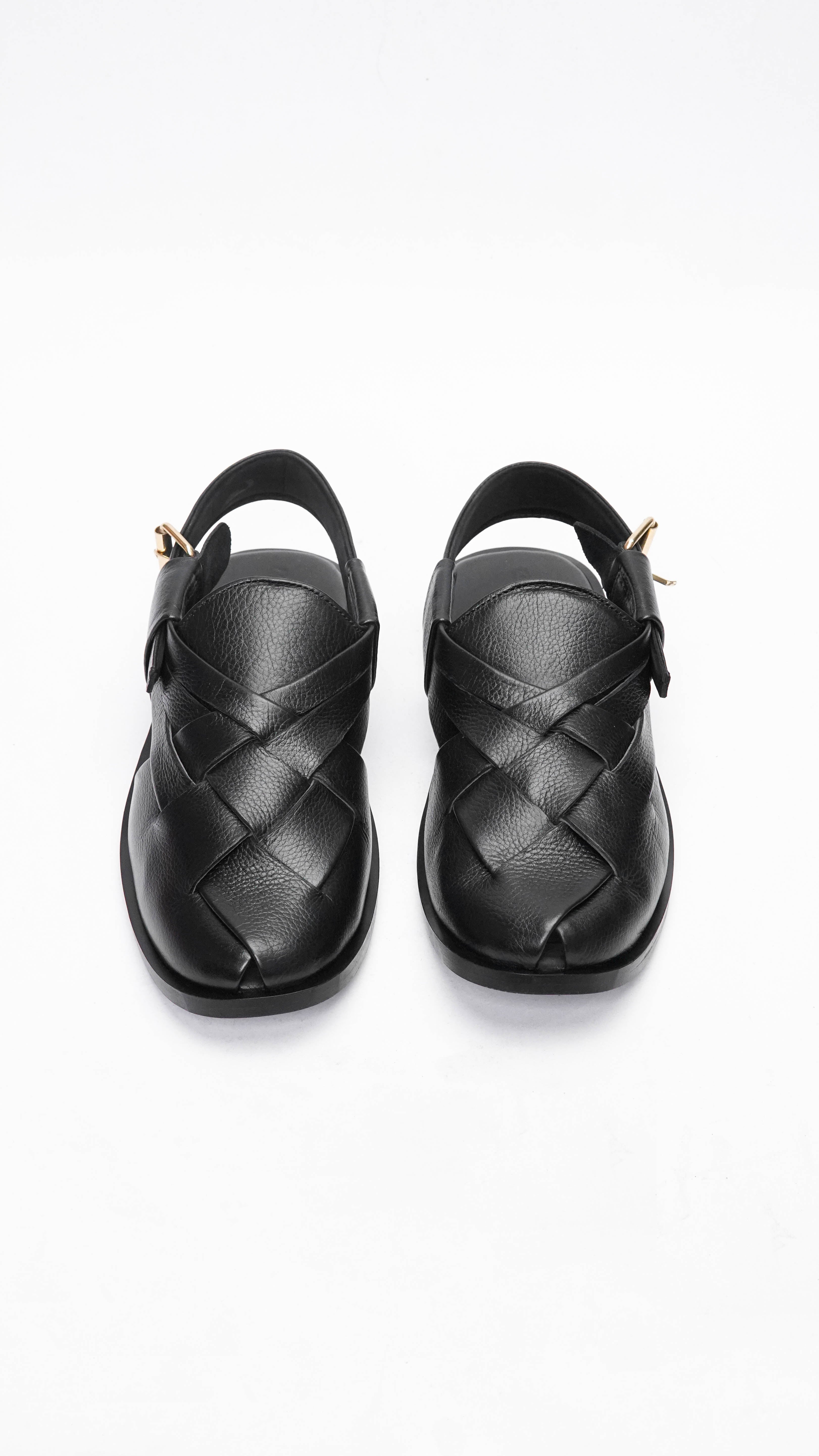 Black Wavy Formal Peshawari