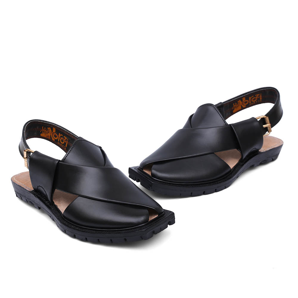 Double Sole Plain Jet Black Norozi