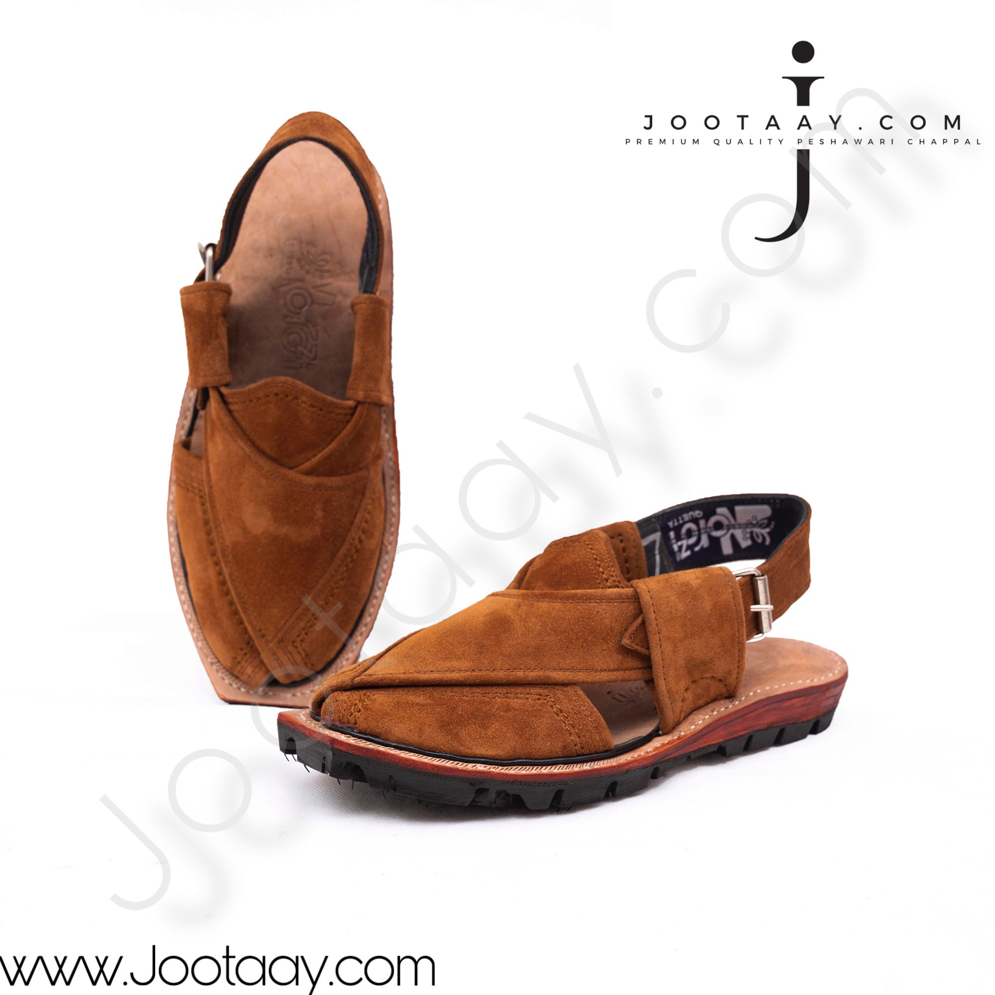 Jootaay® Double Sole Sabir Light Brown Norozi