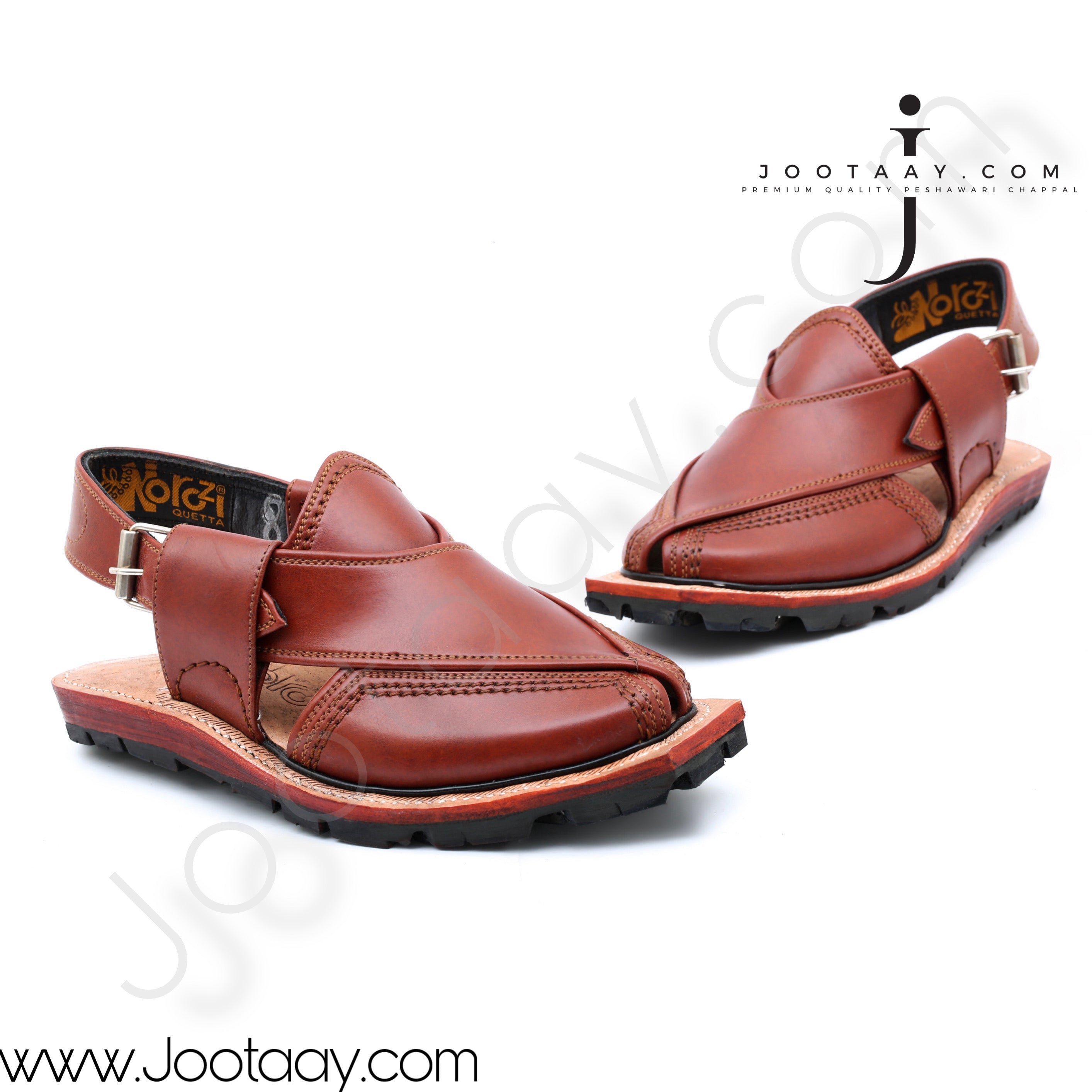 Jootaay® Double Sole Brown Norozi