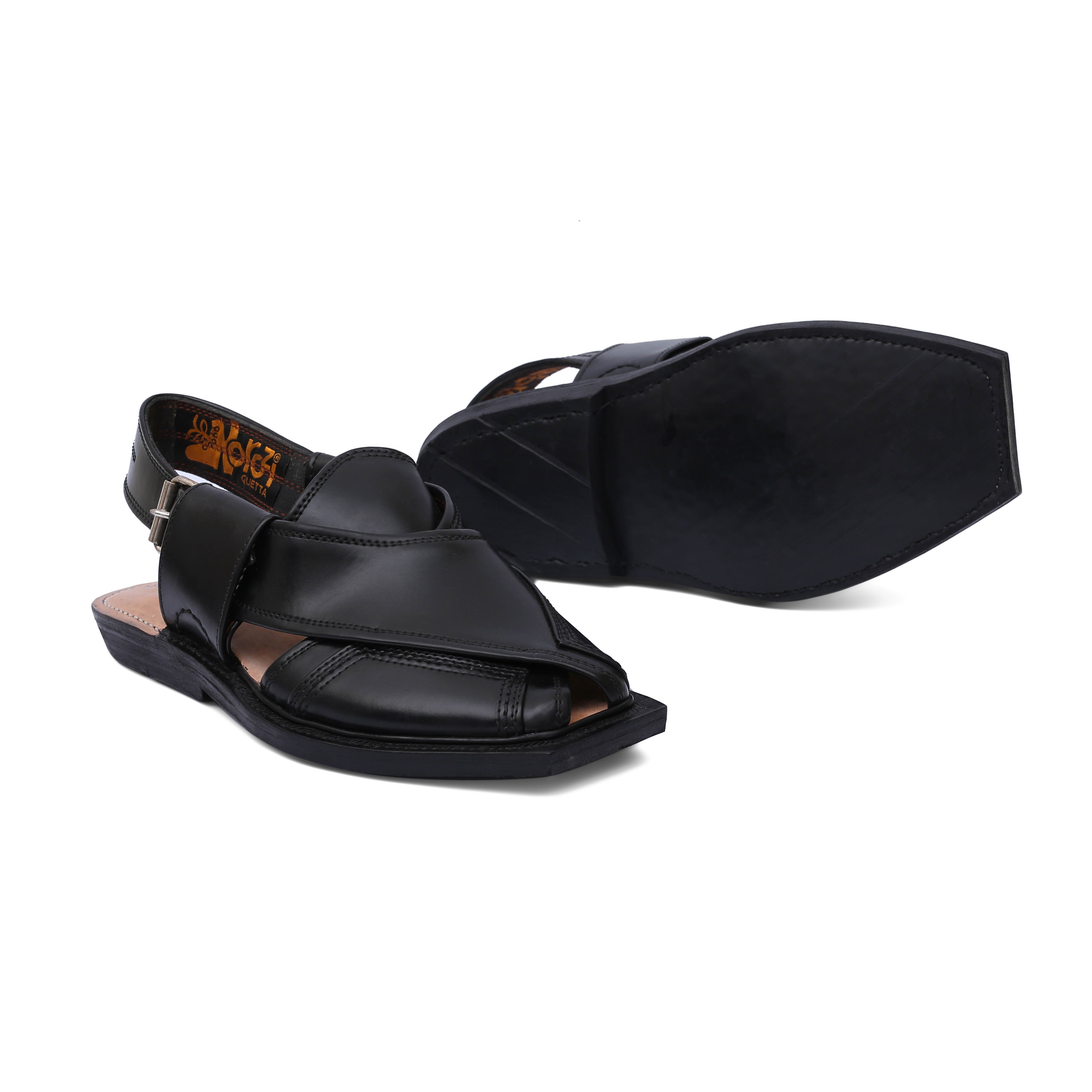 Single Sole Saadat Jet Black