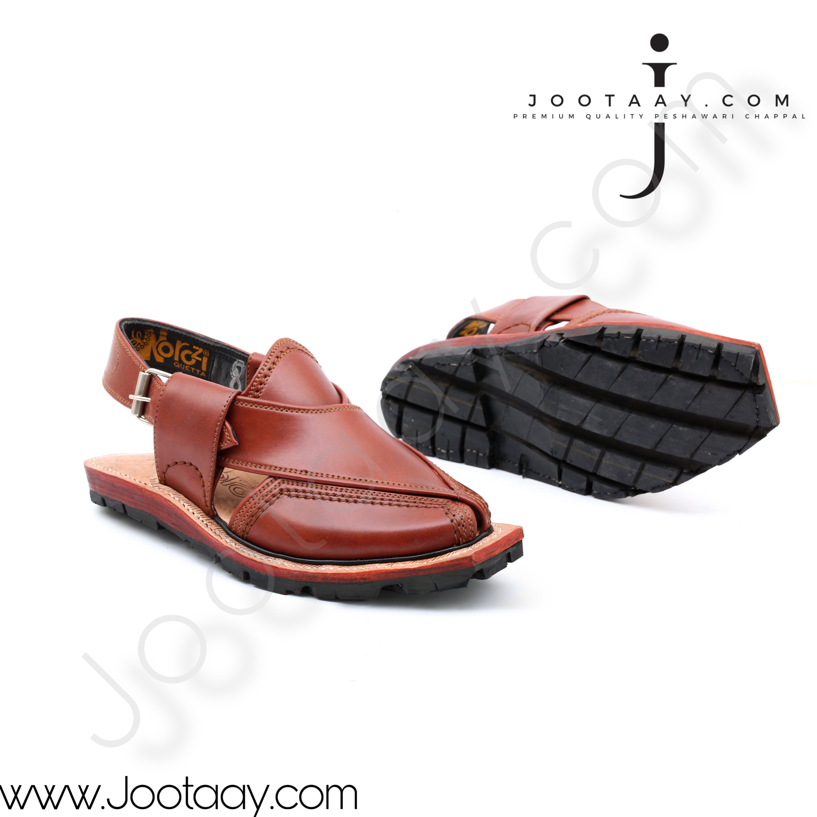 Jootaay® Double Sole Brown Norozi