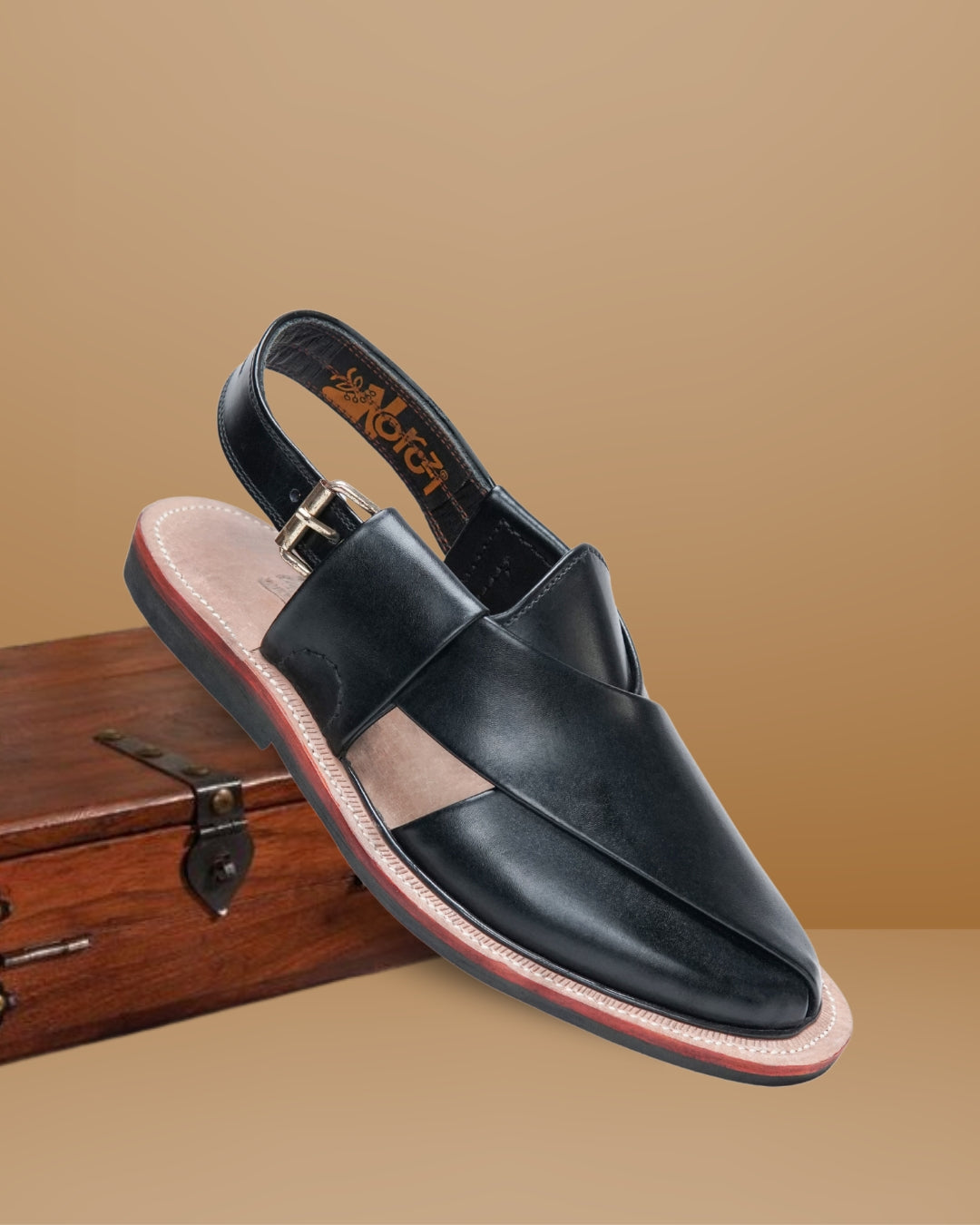 Jootaay® Single Sole Round Black Norozi